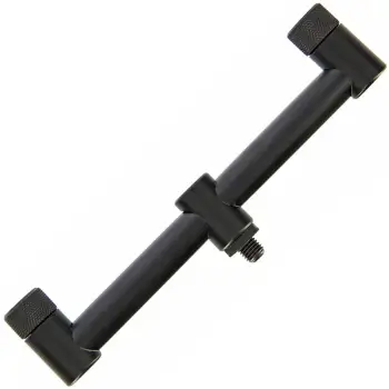 NGT Aluminium Black Buzz Bar – 2 Rods - 18 cm  Multi-Lock